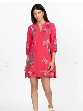 Johnny Was Arla Bishop Sleeve Dress